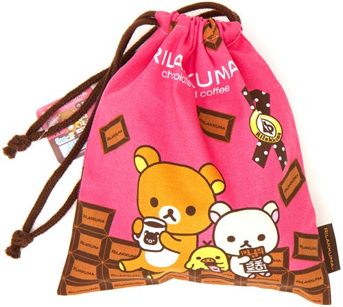 rilakkuma chocolate coffee lunch bag.jpg